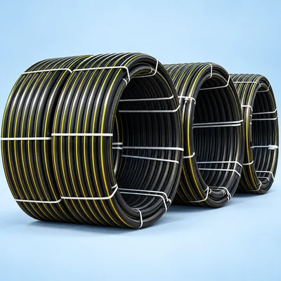 Труба полиэтиленовая HDPE100 для газоснабжения SDR 17.6, d 90
